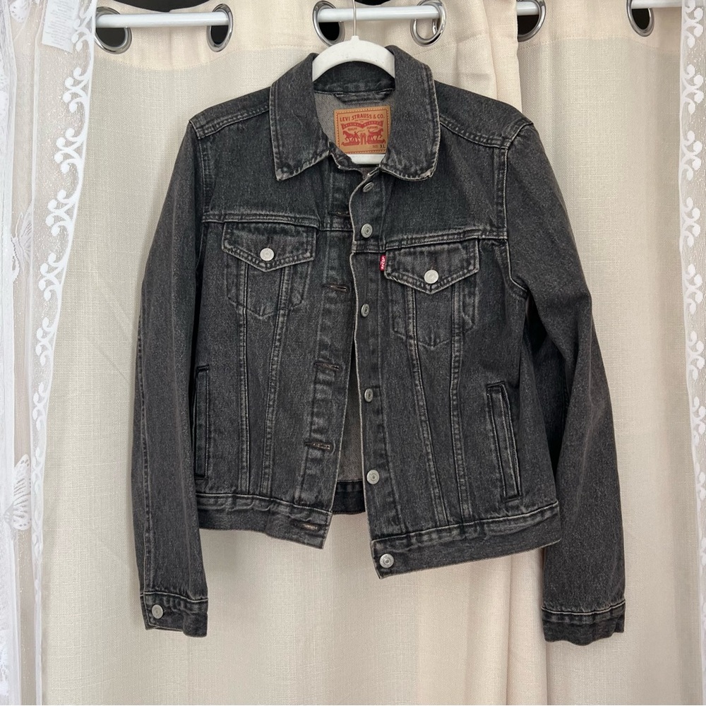 Levi's Black 90s Trucker Jean Jacket